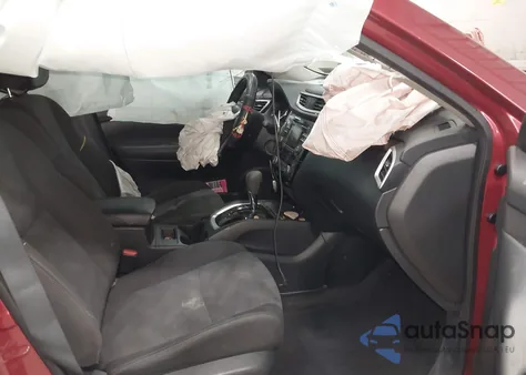 2016 Nissan Rogue Sv z USA, uszkodzony, nr VIN KNMAT2MVXGP692654